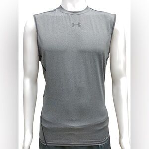 Under Armour compression Men’s Sleeveless Training Tank Top - Charcoal